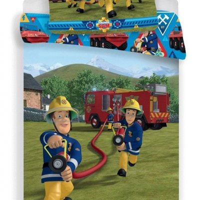 Detské obliečky POŽIARNIK SAM 007