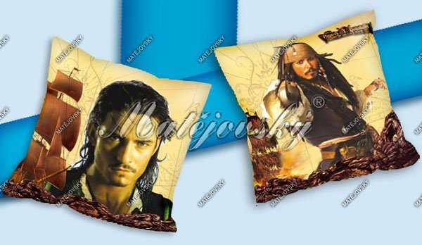 Detský návlek Piráti žltá