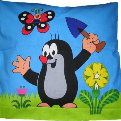 Návliečka na vankúš KRTKO S RÝĽOM