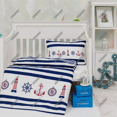 Návliečky do postieľky NÁMORNÍČEK