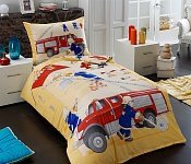 Návliečky do postieľky POŽIARNICI Matějovský