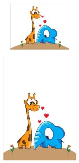 Návliečky do postieľky ŽIRAFKA