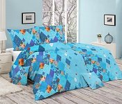 Posteľné návliečky Matějovský VALENCIA BLUE