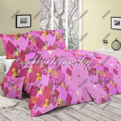 Posteľné návliečky Matějovský VALENCIA FUCHSIA