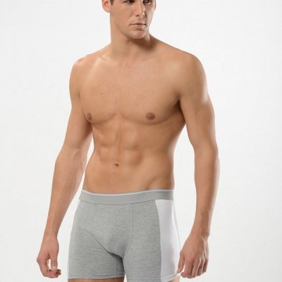 Pánske boxerky THEO ŠEDÉ