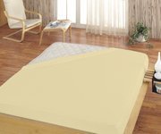 POSTEĽNÁ PLACHTA FROTE PIESKOVÁ