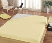 POSTEĽNÁ PLACHTA FROTE SVETLO ŽLTÁ