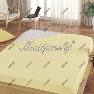 POSTEĽNÁ PLACHTA FROTE SVETLO ŽLTÁ