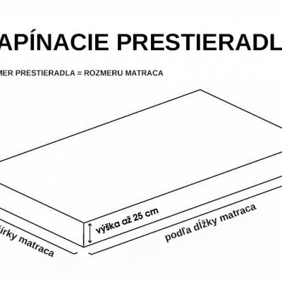 POSTEĽNÁ PLACHTA FROTE TEHLOVÁ