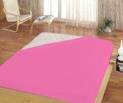 POSTEĽNÁ PLACHTA FROTE TMAVO RUŽOVÁ