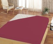 POSTEĽNÁ PLACHTA FROTE VÍNOVÁ