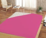 POSTEĽNÁ PLACHTA JERSEY MALINOVÁ