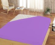 POSTEĽNÁ PLACHTA JERSEY SVETLO FIALOVÁ