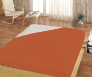 POSTEĽNÁ PLACHTA JERSEY TEHLOVÁ