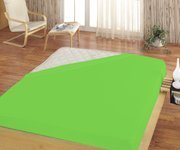 POSTEĽNÁ PLACHTA JERSEY ZELENÁ