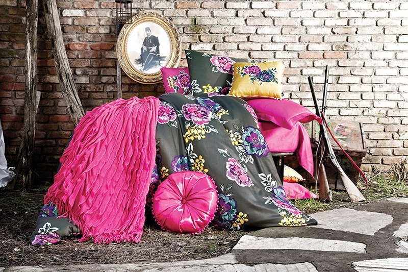 Saténové obliečky issimo Home MAGENTA