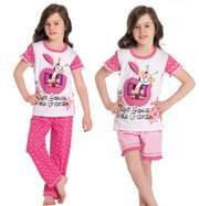 PYŽAMO KAMILKA - ružové