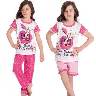 PYŽAMO KAMILKA - ružové