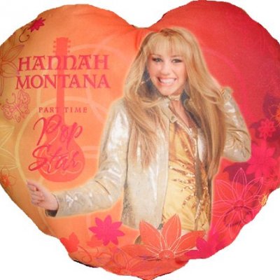 VÝPREDAJ DETSKÝ VANKÚŠIK HANNAH MONTANA 4