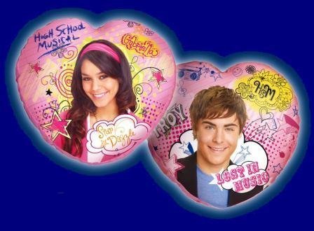 VÝPREDAJ DETSKÝ VANKÚŠIK HIGH SCHOOL MUSICAL 2